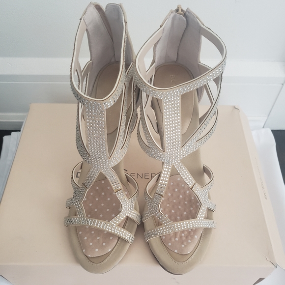 BCBGeneration Strappy Heels